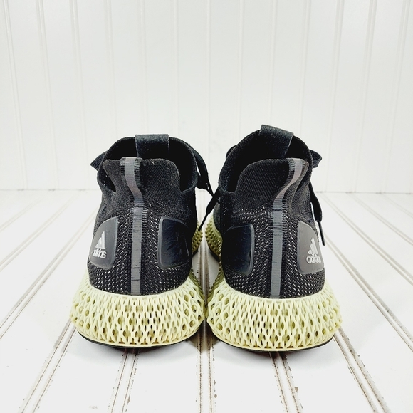 adidas AlphaEdge 4D Reflective Men's Black Athleisure Running Sneakers I713 - Picture 3 of 9